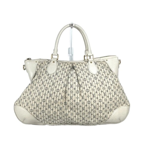 LOUIS VUITTON M95492 Monogram Mini-Lin Croisette Marina GM Hand Bag Tote Bag - Picture 1 of 15